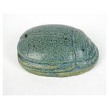 Grueby Faience Scarab