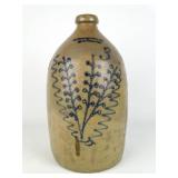 19th c. Stoneware Decorated Jug