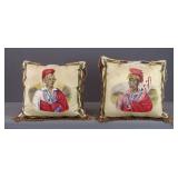Hand Painted Pillows with  Native Americans