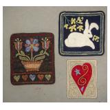 Hooked Rugs lot