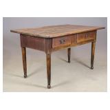 18th c. Walnut Penna. Work Table