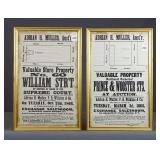 Two 19th c. Broadsides