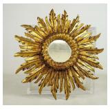 Carved Wooden Mirror