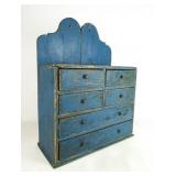 19th c. Hudson Valley Apothecary Cabinet