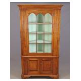 Bench Made Maple Corner Cupboard