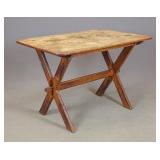 Sawbuck Table