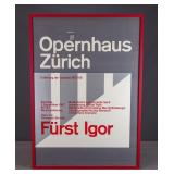 Poster: 'Operahaus Zurichï¿½'