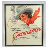 Chesterfield Framed Advertisement
