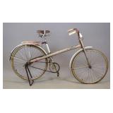 Unusual Riveted Custom Bicycle