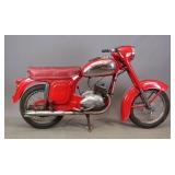 Vintage Jawa Motorcycle
