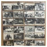French Racing Photo Postcards