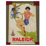 Vintage Raleigh Poster