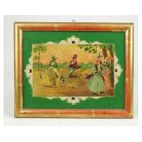 Framed Glass Painting