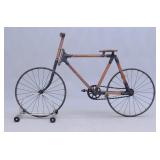 Child's Wooden Bicycle