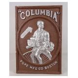 Columbia Plaster Plaque