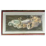 1903 Paris Madrid Lithograph