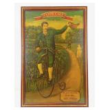 High Wheel Bicycle Sign
