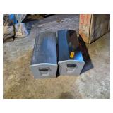 2 - NEW METAL MAILBOXES