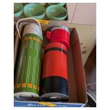 2 ANTIQUE THERMOS-ES