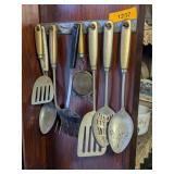 ANTIQUE KITCHEN UTENSIL SET