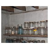 TOP SHELF - GLASS BOTTLES & JARS