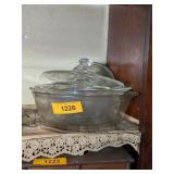 4 - GLASS BAKING DISHES