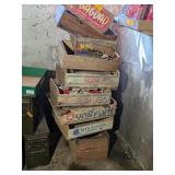WOODEN FRUIT CRATES