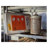 NEW CAKEPAN & ANTIQUE MIXER