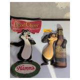 2 - ANTIQUE HAMMS ADVERTISING PIECES