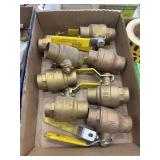 8 - 1.25' BRASS BALL VALVES