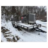 2018 PJ - 20FT UTILITY TANDEM AXLE TRAILER