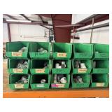 15 BINS 1.25' & 1.5' PVC PRESSURE FITTINGS