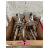 2 DELTA FAUCETS WITH DRAINS