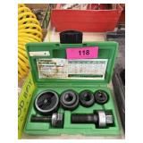 GREENLEE SLUG BUSTER KNOCKOUT KIT