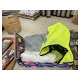 TARP, NEON VEST, GLOVES & HOLSTER
