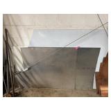 2 SHEETS STAINLESS & 1 SHEET GALVANIZED METAL