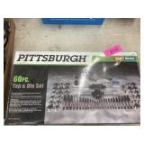 PITTSBURGH 60 PIECE TAP & DIE SET