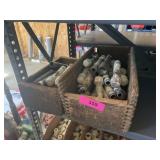 BLACK PIPE NIPPLES WITH CAPS