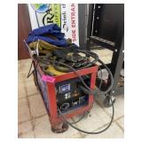 CAMPBELL HAUSFELD MIG WELDER ON ROLLING CART