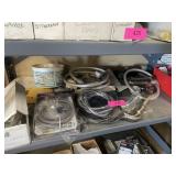 ASSORTED FAUCET PARTS & PULL-DOWN HOSES