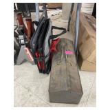 METAL TOOLBOX & FOLDING TOOL CRATE