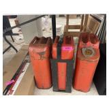 3 FUEL JERRY CANS