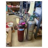 2 VINTAGE FIRE EXTINGUISHERS