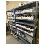 2 METAL SHELVING UNITS