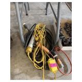 EXTENSION CORD & TROUBLE LIGHT