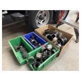 4 BINS ASSORTED FERNCOS & NOHUB COUPLINGS
