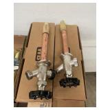 4 FROST-FREE WALL HYDRANTS