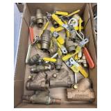 BRASS SHUTOFFS AND SWING CHECKS