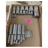 WILLIAMS STANDARD SOCKETS - DEEP WELL & REGULAR