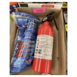 FLARES & FIRE EXTINGUISHER